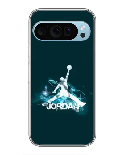 Чохол для Google Pixel 9 з картинкою «Jordan Blue Fire»