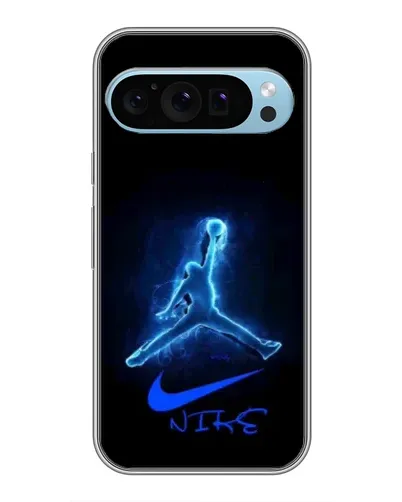 Чохол для Google Pixel 9 з картинкою «Jordan Neon Blue»