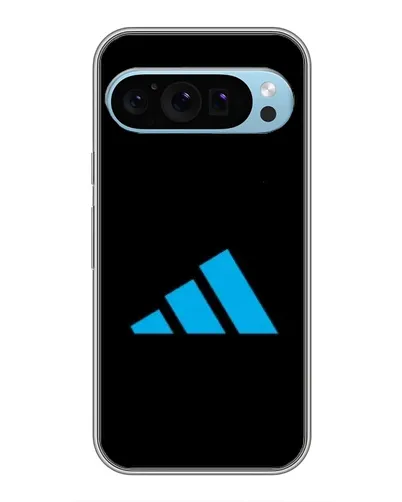 Чехол для Google Pixel 9 с картинкой «Adidas Cyan Logo»