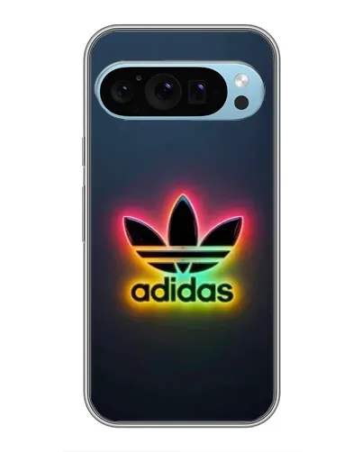 Чехол для Google Pixel 9 с картинкой «Неоновый Adidas»