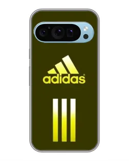 Чехол для Google Pixel 9 с картинкой «Оливковый градиент Adidas»