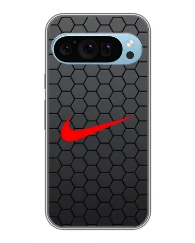 Чохол для Google Pixel 9 з картинкою «Nike — карбонова сітка»