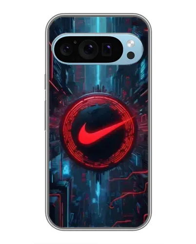 Чохол для Google Pixel 9 з картинкою «Техногенний стиль Nike»