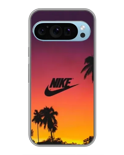 Чохол для Google Pixel 9 з картинкою «Nike на заході сонця»
