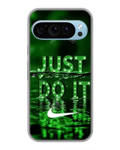 Чохол для Google Pixel 9 з картинкою «Зелений неоновий Nike»