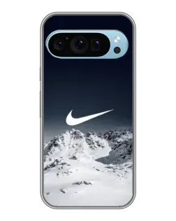 Чохол для Google Pixel 9 з картинкою «Nike — зимові гори»