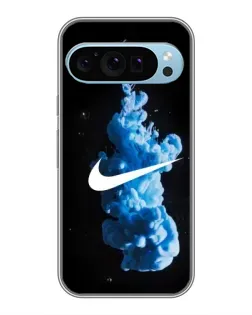 Чохол для Google Pixel 9 з картинкою «Nike та синій дим»