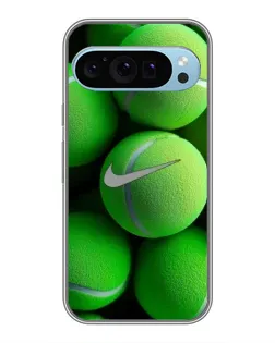 Чохол для Google Pixel 9 з картинкою «Тенісні м'ячі Найк»