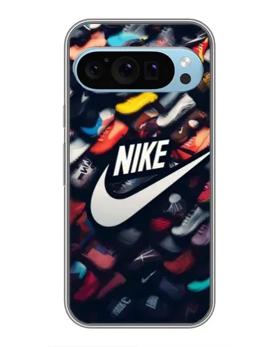 Чохол для Google Pixel 9 з картинкою «Колекція кросівок Nike»