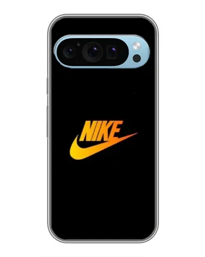 Чохол для Google Pixel 9 з картинкою «Золотий логотип Nike»