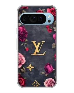 Чохол для Google Pixel 9 з картинкою «Квітковий Louis Vuitton»
