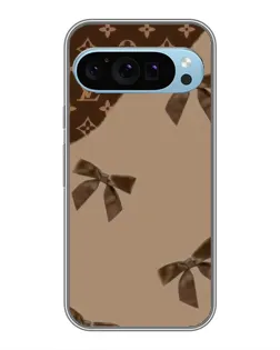 Чехол для Google Pixel 9 с картинкой «LV — кофейный атлас»