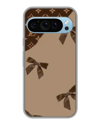 Чехол для Google Pixel 9 с картинкой «LV — кофейный атлас»
