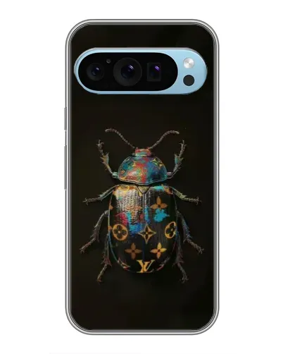 Чехол для Google Pixel 9 с картинкой «LV — мраморный принт»