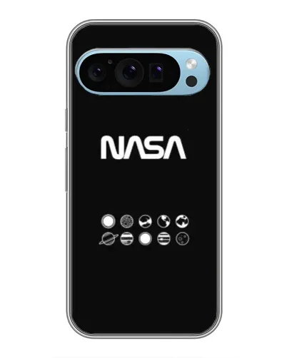Чохол для Google Pixel 9 з картинкою «NASA — технічний принт»