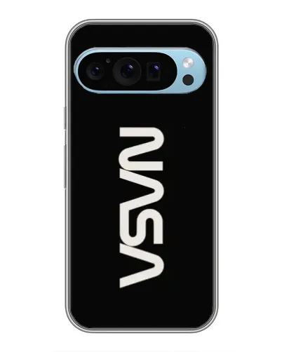 Чохол для Google Pixel 9 з картинкою «NASA — вертикальний логотип»