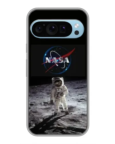 Чохол для Google Pixel 9 з картинкою «Астронавт на Місяці»