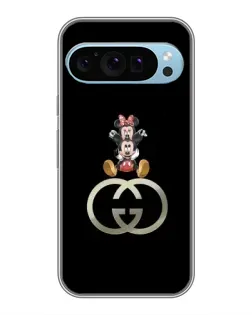 Чохол для Google Pixel 9 з картинкою «Мінні Маус на лого»