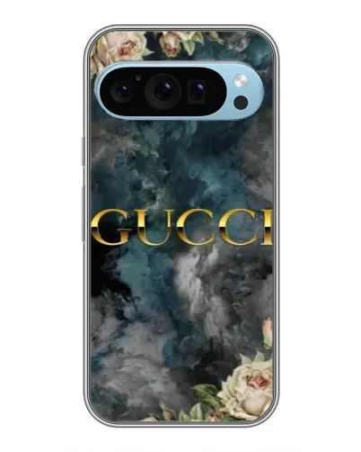 Чохол для Google Pixel 9 з картинкою «Абстрактні квіти Gucci»