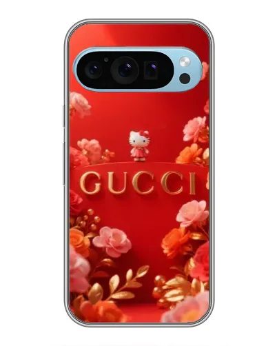 Чохол для Google Pixel 9 з картинкою «Gucci — золотий сад»