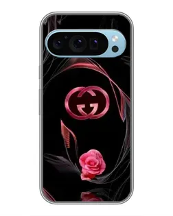 Чохол для Google Pixel 9 з картинкою «Gucci — неонова троянда»
