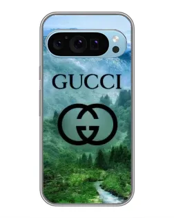 Чохол для Google Pixel 9 з картинкою «Gucci — гірський пейзаж»