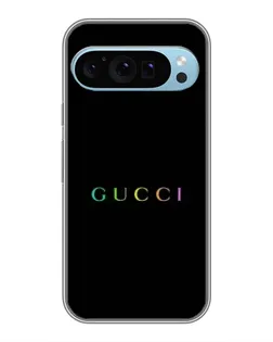 Чехол для Google Pixel 9 с картинкой «Gucci — неоновый минимализм»