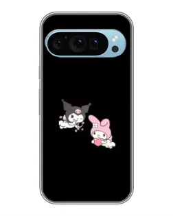 Чехол для Google Pixel 9 с картинкой «My Melody и Kuromi»