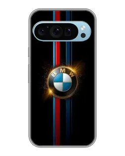 Чохол для Google Pixel 9 з картинкою «BMW M-Power неон»