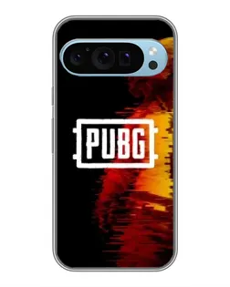 Чехол для Google Pixel 9 с картинкой «Яркий логотип PUBG»