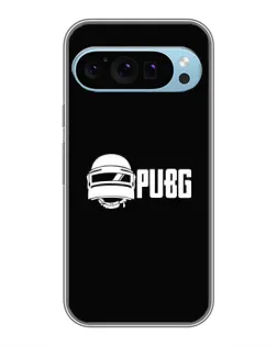 Чехол для Google Pixel 9 с картинкой «PUBG — классический лого»