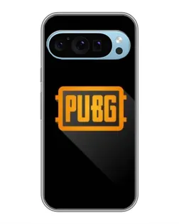 Чехол для Google Pixel 9 с картинкой «PUBG — рамка лого»