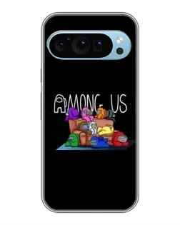 Чохол для Google Pixel 9 з картинкою «Логотип Among Us»