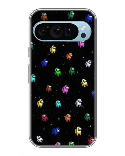 Чехол для Google Pixel 9 с картинкой «Экипаж Among Us»
