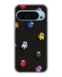 Чехол для Google Pixel 9 с картинкой «Космический паттерн Among Us»