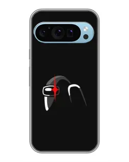 Чехол для Google Pixel 9 с картинкой «Among Us шлем»