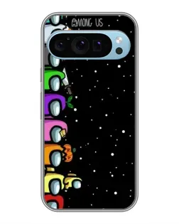 Чехол для Google Pixel 9 с картинкой «Команда Among Us»