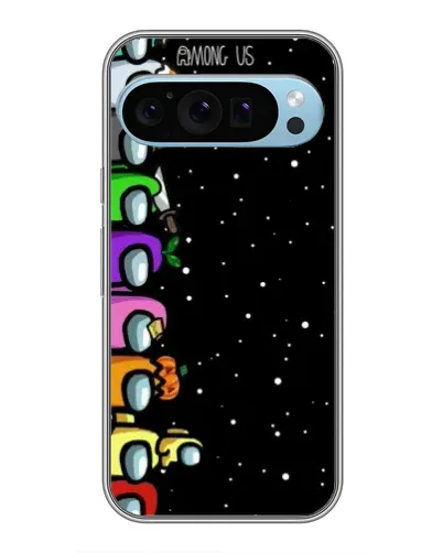 Чехол для Google Pixel 9 с картинкой «Команда Among Us»