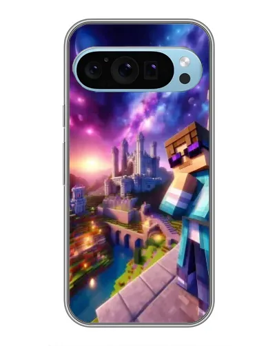 Чехол для Google Pixel 9 с картинкой «Стив и космос»