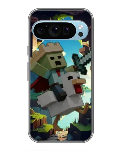Чехол для Google Pixel 9 с картинкой «Стив и гусь»