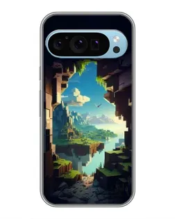 Чехол для Google Pixel 9 с картинкой «Вид из пещеры»