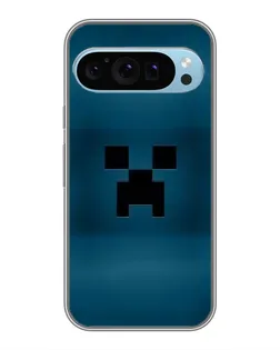 Чехол для Google Pixel 9 с картинкой «Крипер текстура»