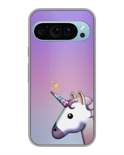 Чехол для Google Pixel 9 с картинкой «Единорог градиент»