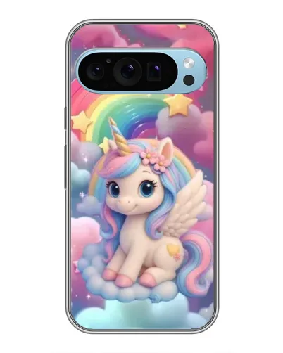 Чехол для Google Pixel 9 с картинкой «Маленький единорог»