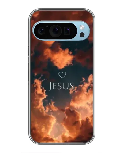 Чохол для Google Pixel 9 з картинкою «Сяйво Імені Jesus»