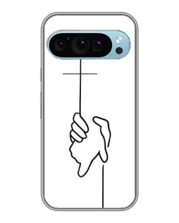 Чохол для Google Pixel 9 з картинкою «Рука тримає»