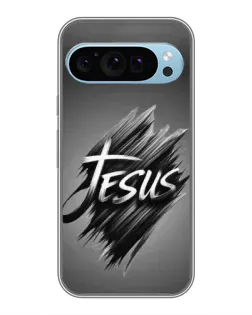 Чохол для Google Pixel 9 з картинкою «Напис Jesus Graffiti»