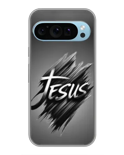 Чохол для Google Pixel 9 з картинкою «Напис Jesus Graffiti»
