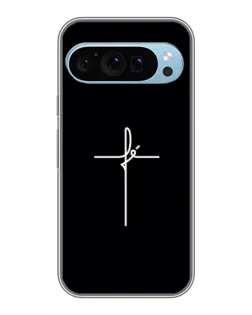 Чехол для Google Pixel 9 с картинкой «Тонкий крест»