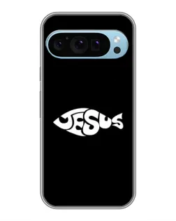 Чехол для Google Pixel 9 с картинкой «Рыба Jesus»